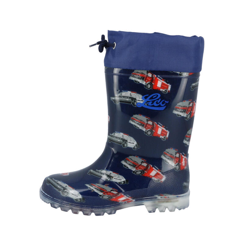 bottes en caoutchouc Bleu Garçons Powerlight W Blinky