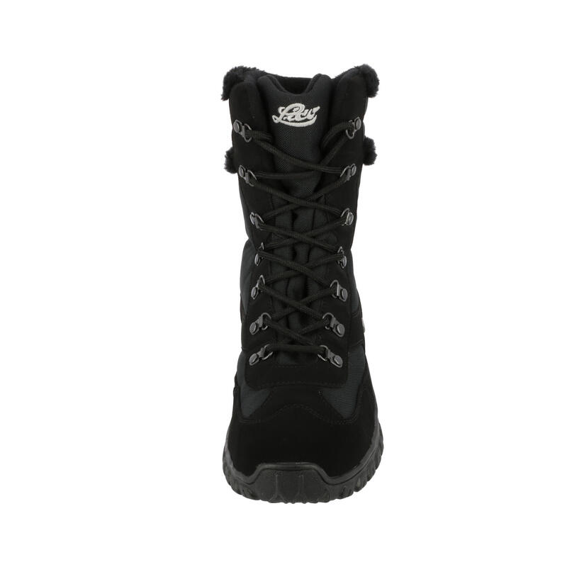 Winterschoen zwart waterproof Dames Saskia