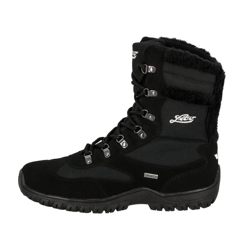 Winterschoen zwart waterproof Dames Saskia