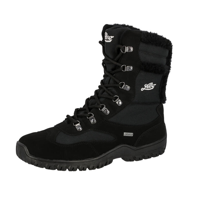 Winterschuh schwarz wasserdicht Damen Winterstiefel Damen Saskia