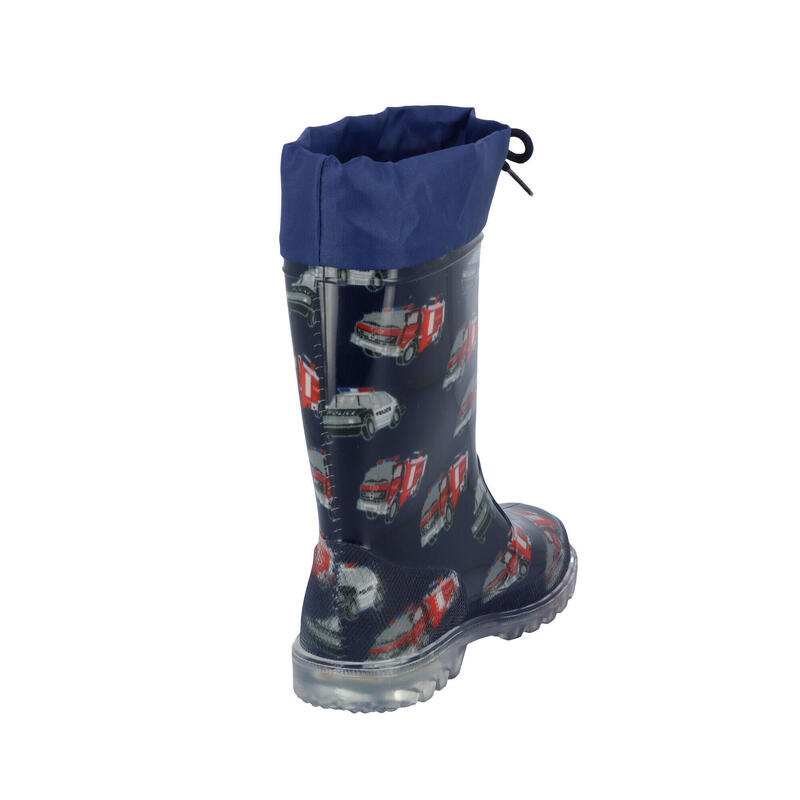 bottes en caoutchouc Bleu Garçons Powerlight W Blinky