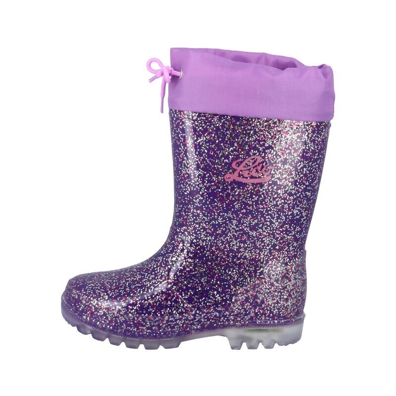 bottes en caoutchouc Mocassins Filles LICO Powerlight W Blinky