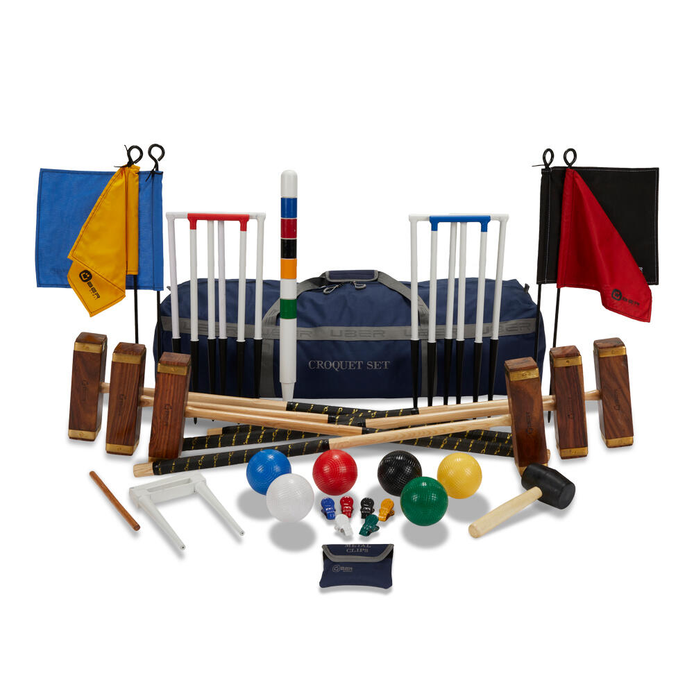 Championship Croquet Set 6 Player with Nylon Bag 1/5