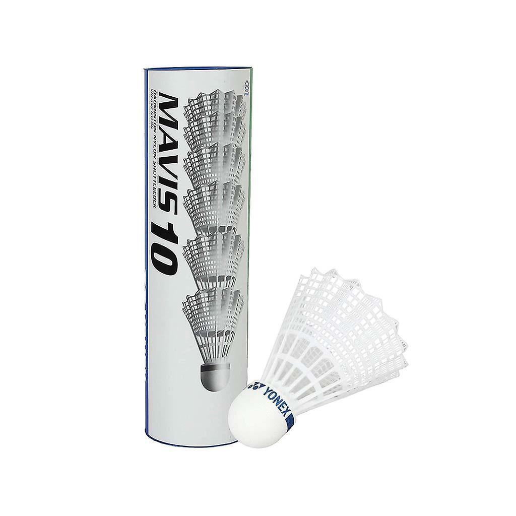 Mavis 10 Shuttlecock (Pack of 6) (White) 2/3