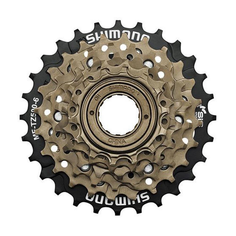 Shimano Tourney TZ500 14-28T 6 speed Screw On Freewheel 1/4