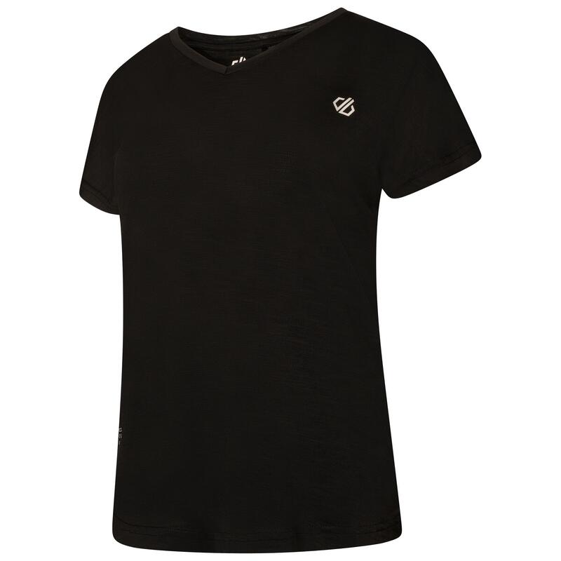 Vigilant Dames Yoga T-shirt - Zwart