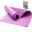 Yogamat met riem in flieder antislip, fitness en sportmat, pilates mat, sportmat