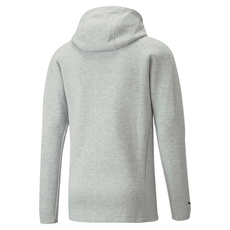 Sudadera Puma Teamfinal Casuals Hooded Jkt, Gris, Hombre