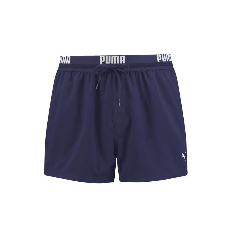 Short de Bain Homme - Marine - Logo Short