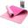 Yogamatte in der Farbe pink - Sportmatte, Fitnessmatte, Pilatesmatte
