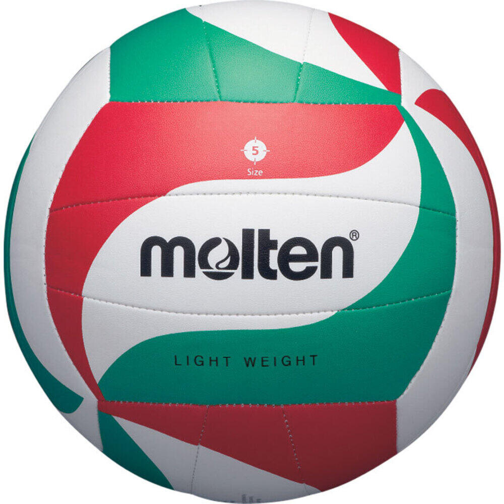 MOLTEN V5M1800 Volleyball (Red/Green/White)