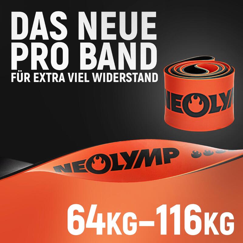 Heavy Weerstandsband – Krachtige latex power bands - set van 6