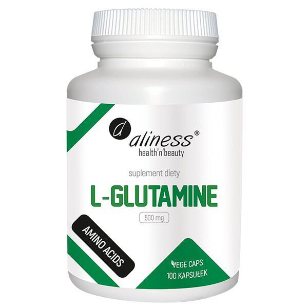 L-Glutamine 500mg ALINESS 100 vkaps