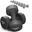 Dumbbells met neopreen hoes - zwart 2x 10KG