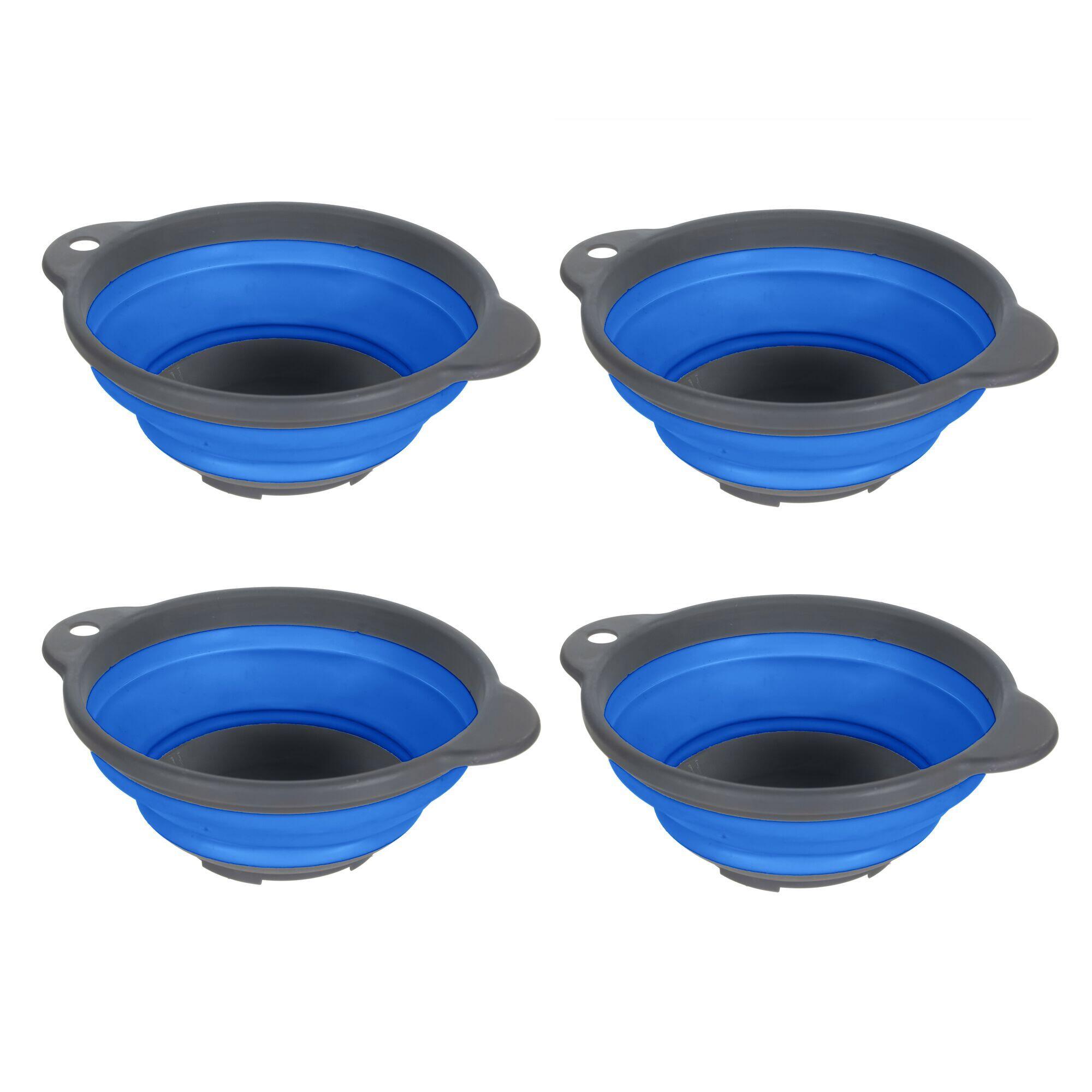 REGATTA Folding Bowl (Set Of 4) (Oxford Blue)