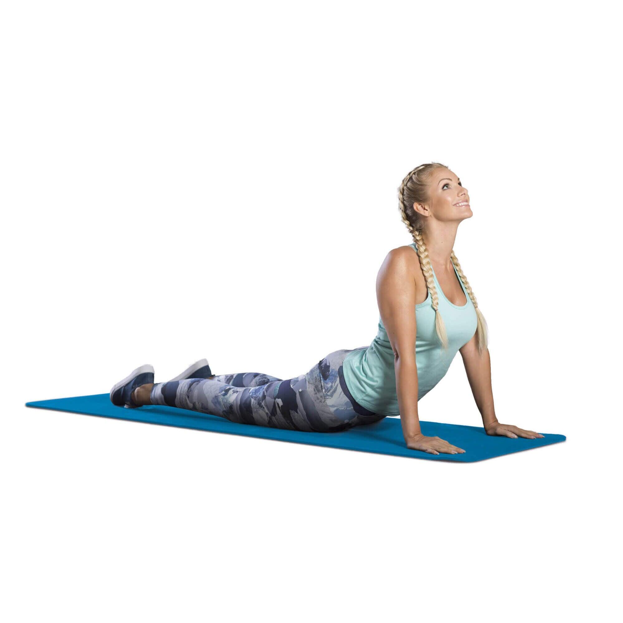 Azure 10mm Soft Air Flow Yoga Exercise Mat 3/3