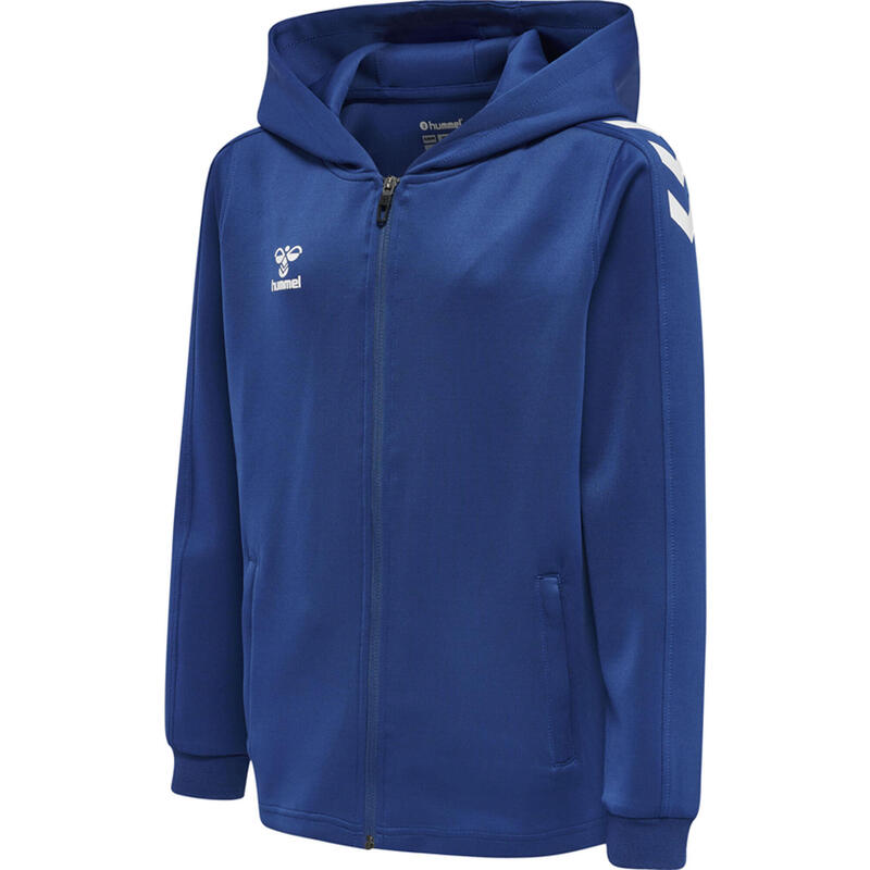 HUMMEL hmlCORE XK POLY ZIP HOOD SWEAT KIDS