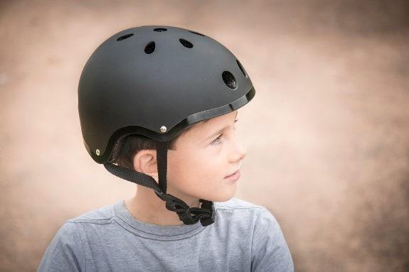 Kask rowerowy dla dzieci Hornit Black