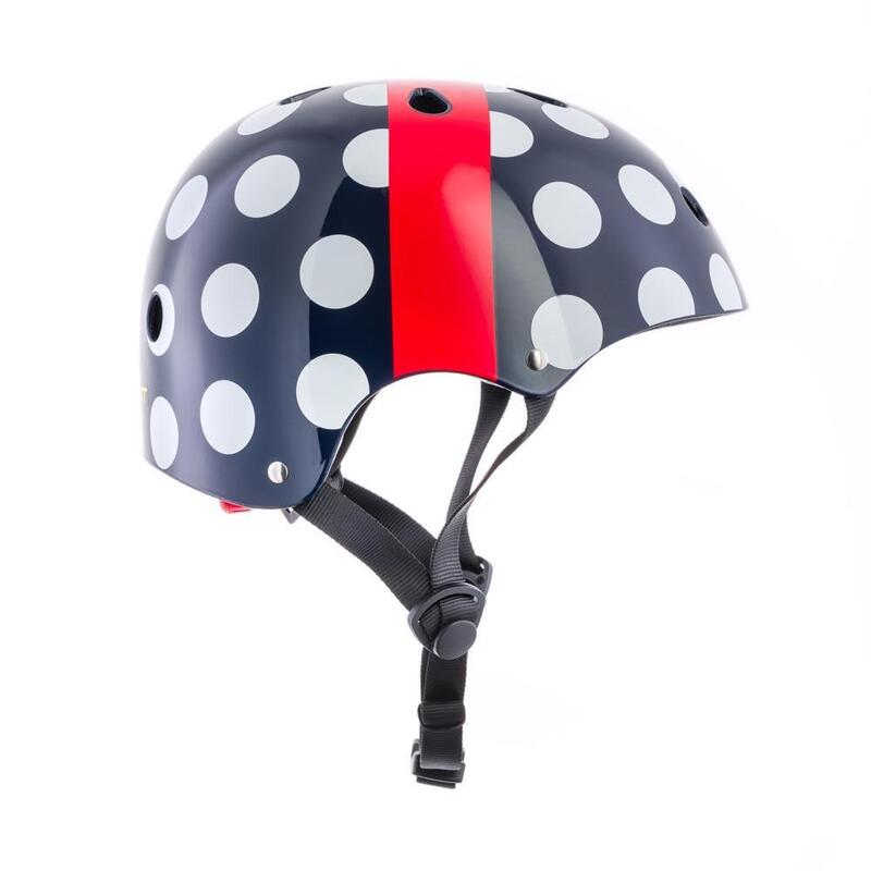 Capacete de Bicicleta criança Tampa Polka Dot tamanho M