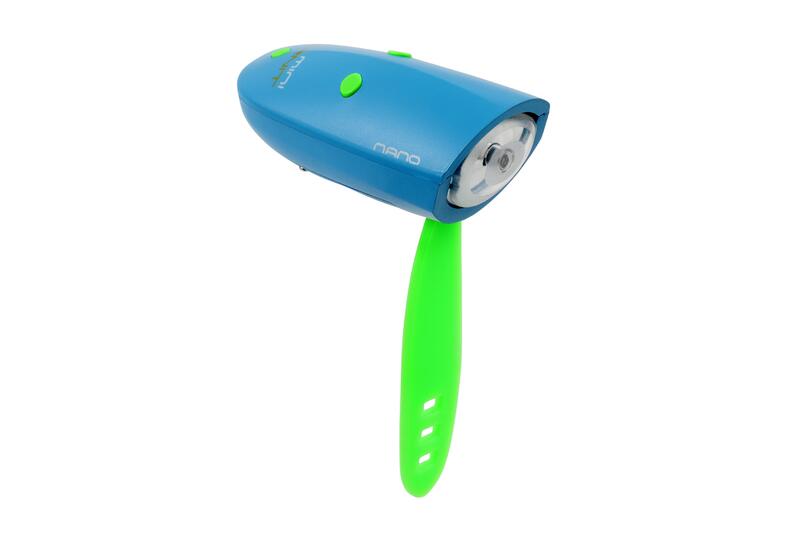 Mini Hornit Nano Lampe Vélo Trotinette Bleu / Vert