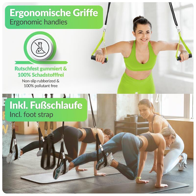 BodyCROSS® Slingtrainer | Expert Edition + Trainingsbuch