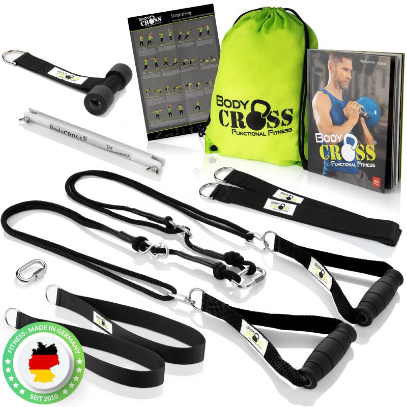 BodyCROSS® Slingtrainer | Expert Edition + Trainingsbuch