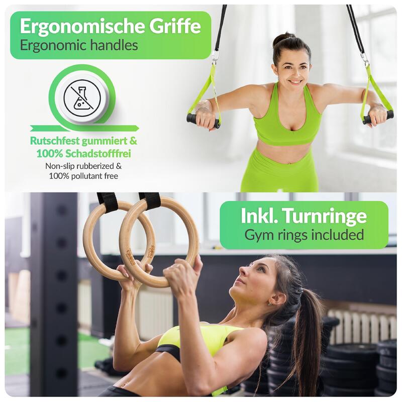 BodyCROSS® Slingtrainer Set | Turner Edition