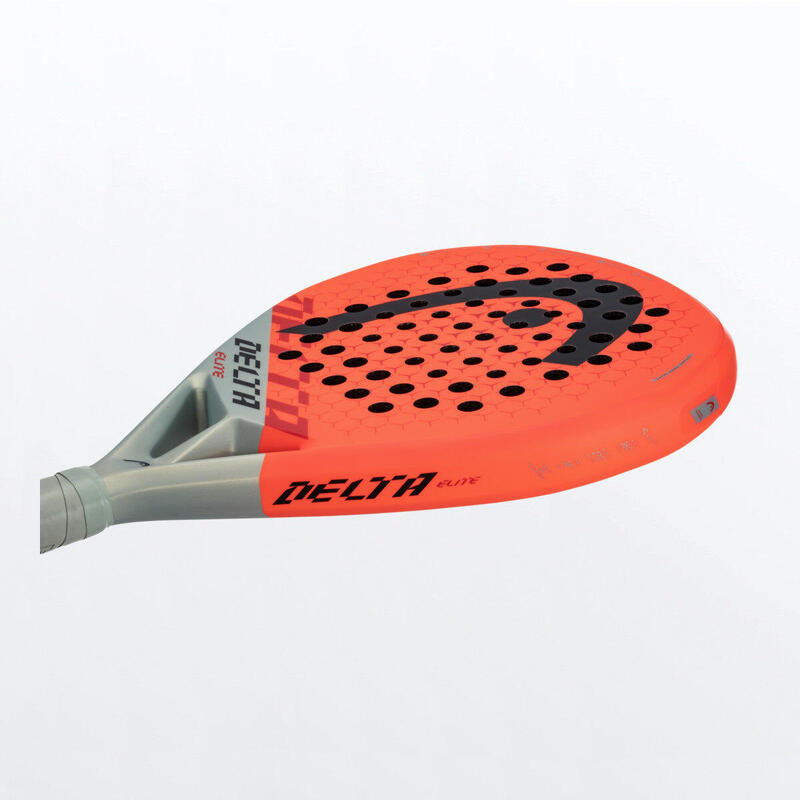 Padelschläger HEAD Delta Elite Erwachsene orange/grau