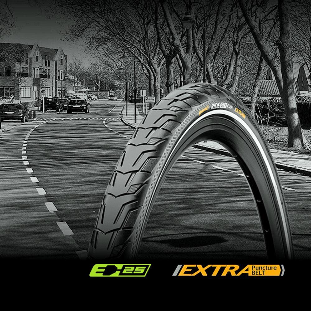 RIDE City Reflex Tyre-Wire Bead Urban Black/Black Reflex 700 X 35C 3/5