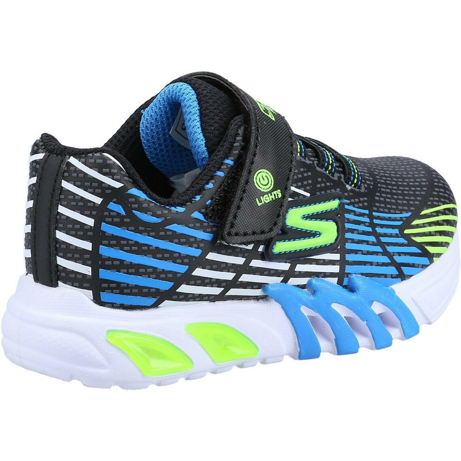 ELITE Scarpe da ginnastica S LIGHTS FLEX GLOW Ragazzi (Nero / Verde chiaro)