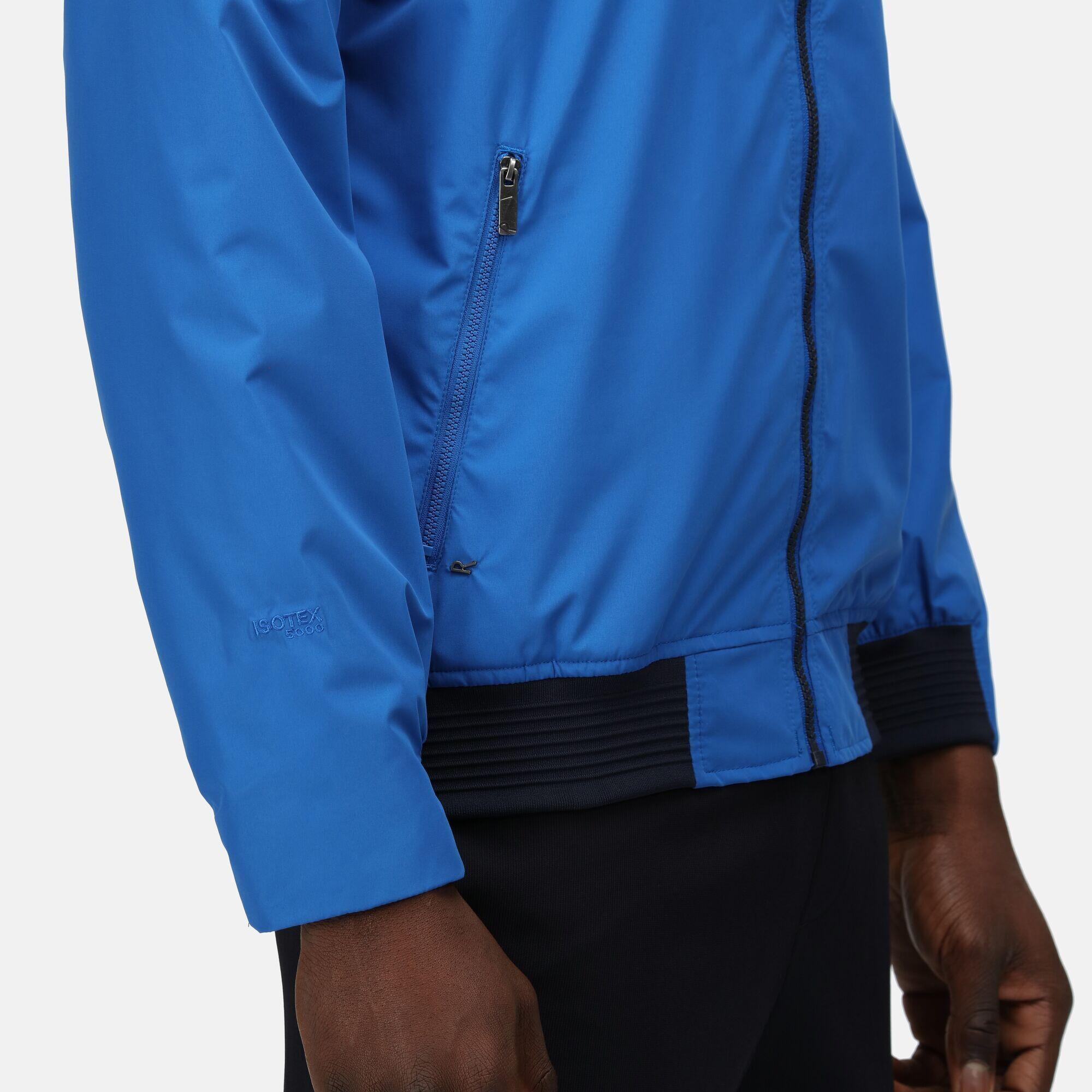 Mens Finn Waterproof Jacket (Nautical Blue) 4/5