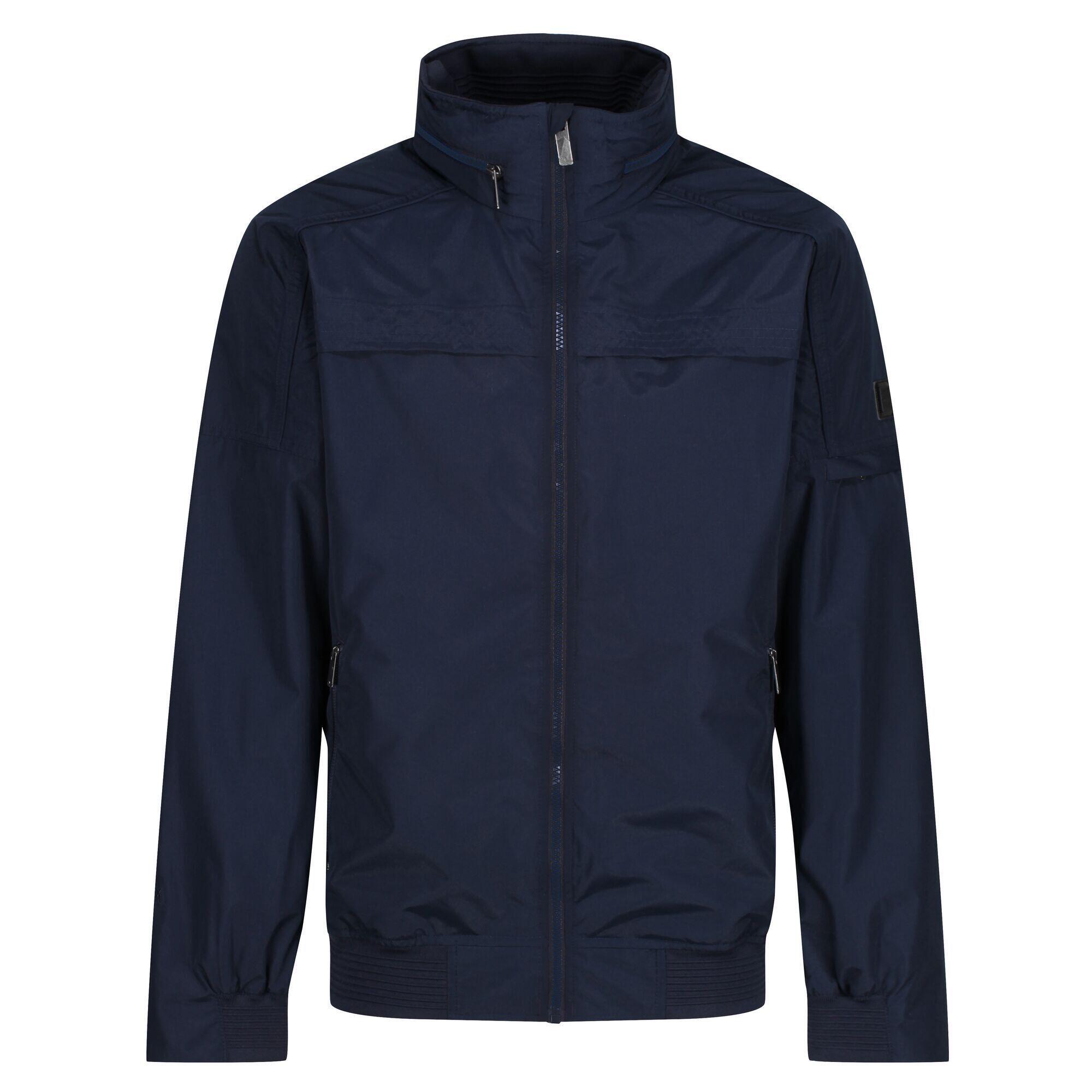 Mens Finn Waterproof Jacket (Navy) 1/5