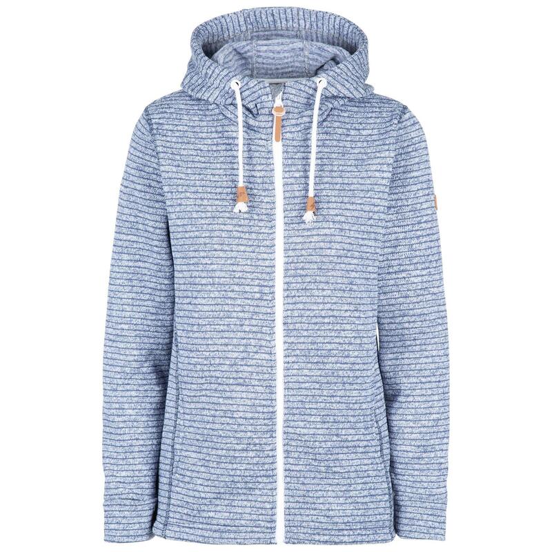 "Kari" Fleecejacke für Damen Marineblau meliert