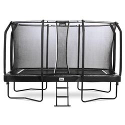 Trampoline - First Class - 427 x 244 cm - Rechthoekig Zwart