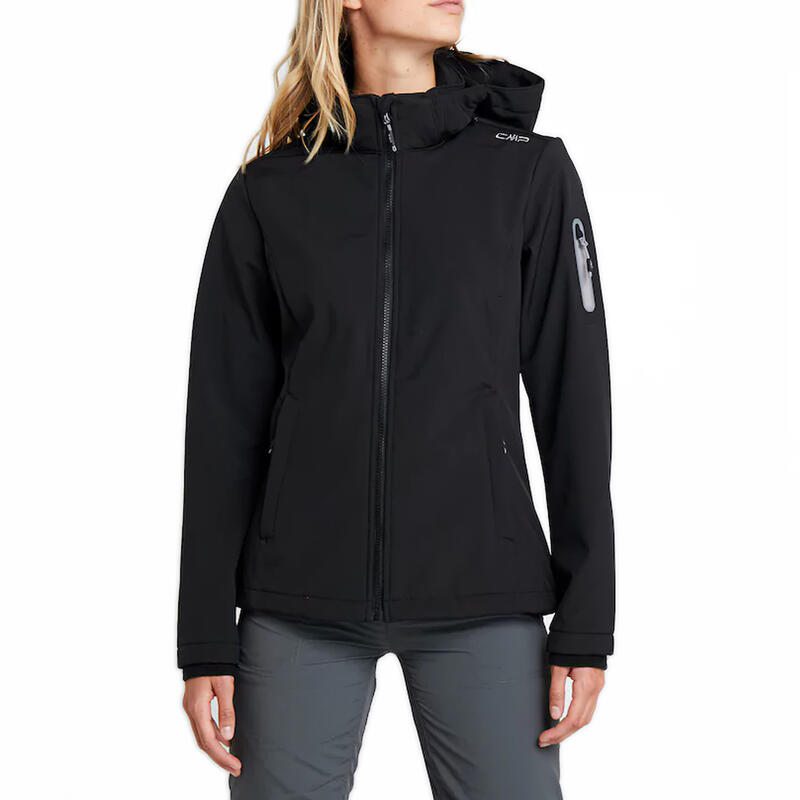 Softshell-Jas Softshell Maat 36 Zwart - 39A5006-U901