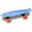 Skateboard de PVC (Cruiser) Infantil INDIGO 43,18 * 12,7 cm Azul