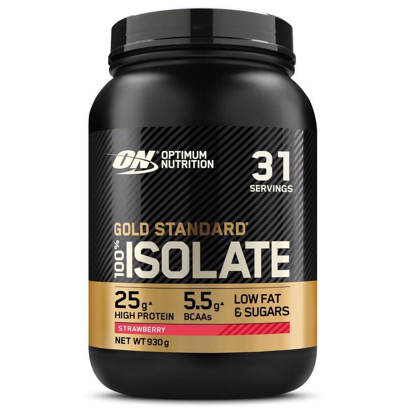 Gold Standard 100% Isolate - Milk-shake protéiné - Fraise - 31 Portions (930 gr)