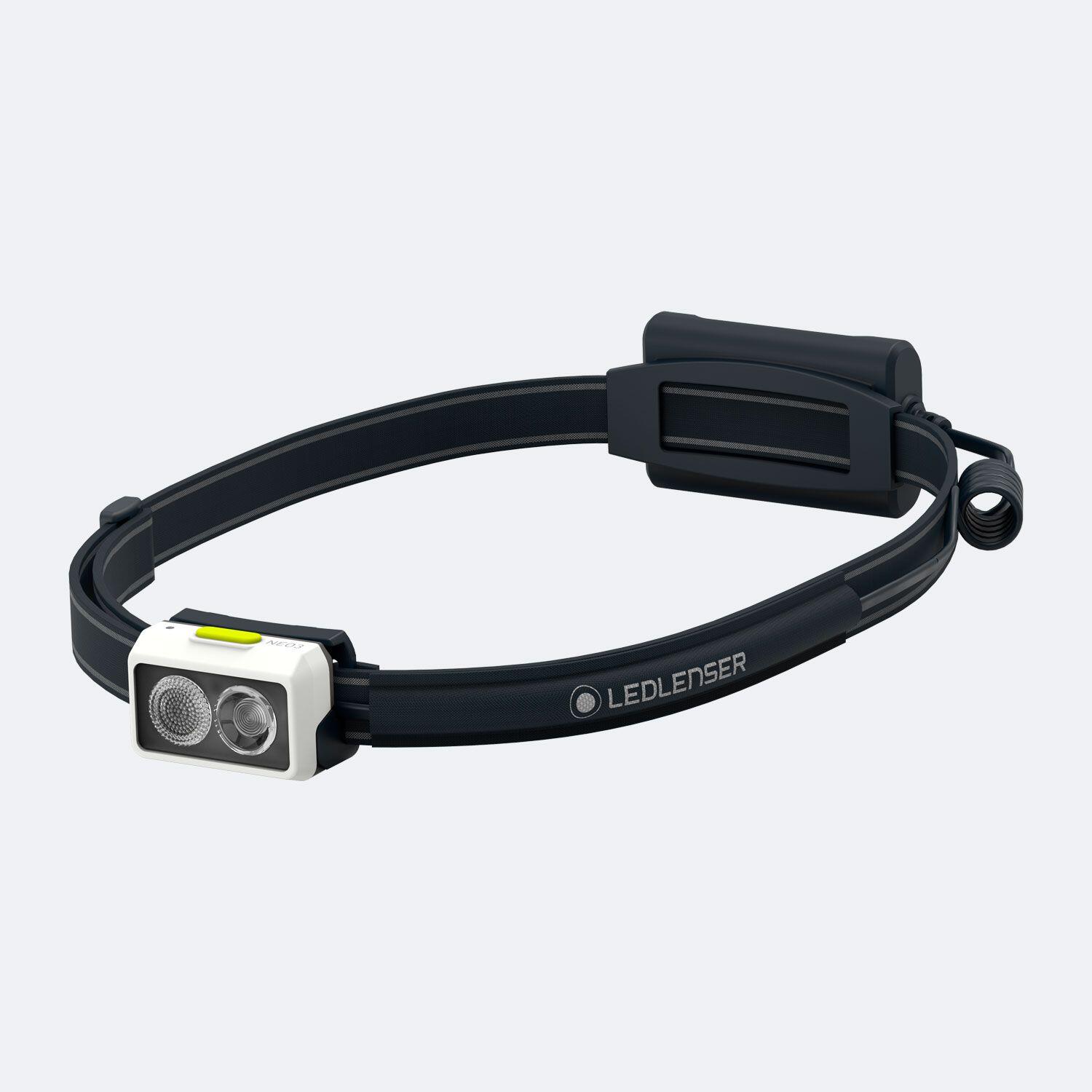 Ledlenser NEO3 Running Head Torch (Lime / White) 1/6