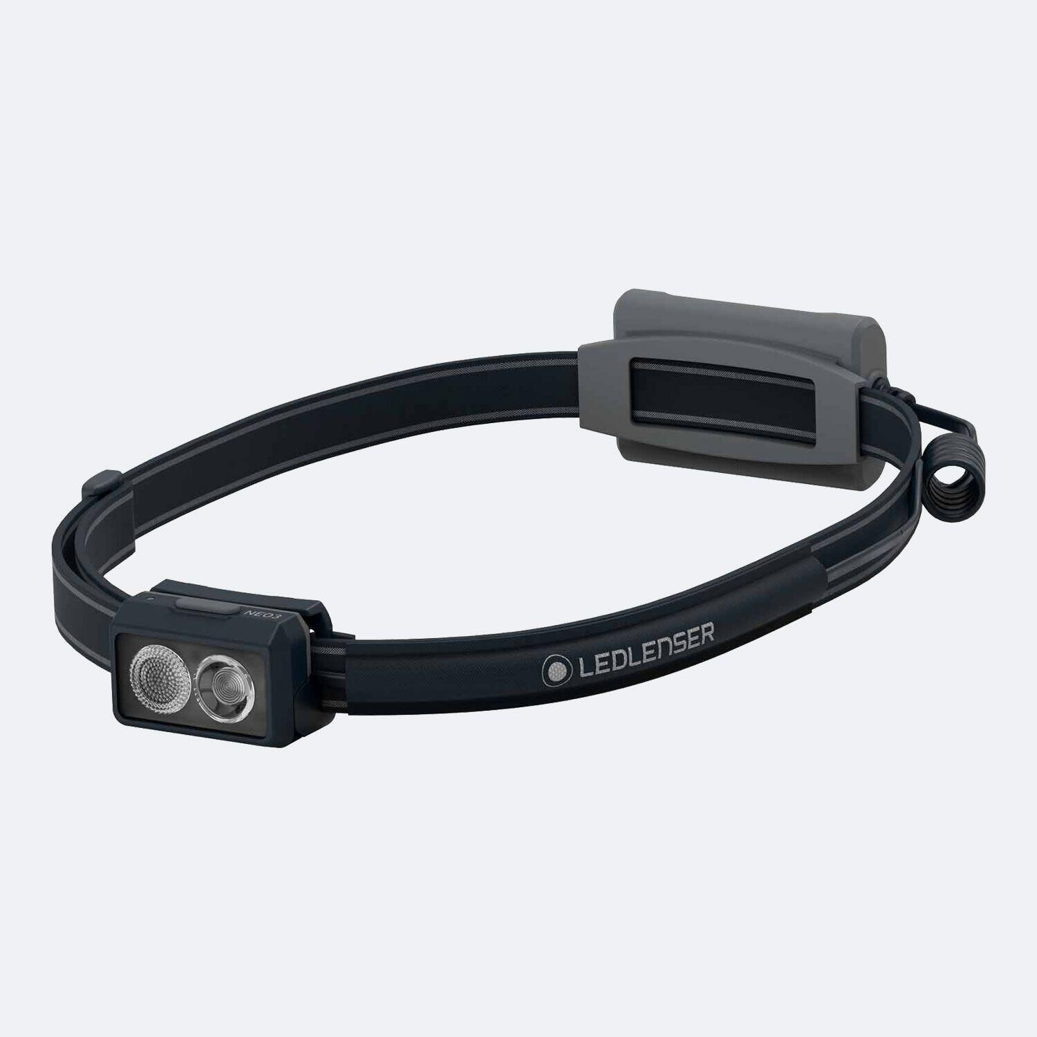 LEDLENSER Ledlenser NEO3 Running Head Torch (Grey / Black)