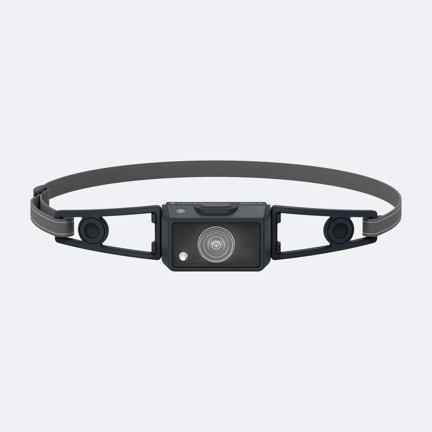 Ledlenser NEO1R Running Rechargable Head Torch (Grey / Black) 2/5