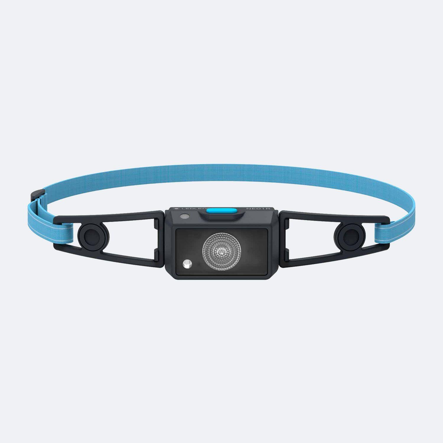 Ledlenser NEO1R Running Rechargable Head Torch (Blue / Black) 2/5