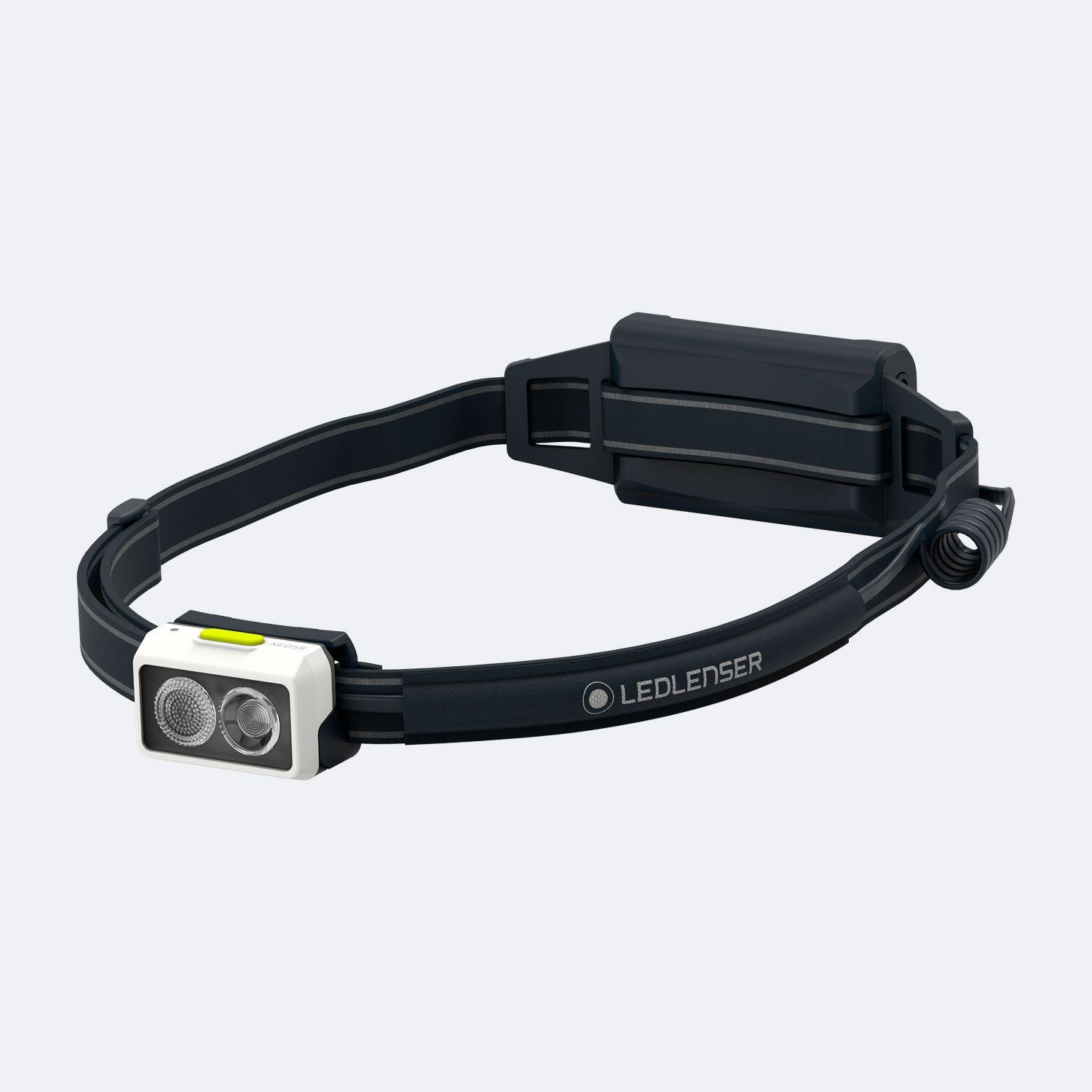 Ledlenser NEO5R Running Rechargable Head Torch (Lime / White) 1/6