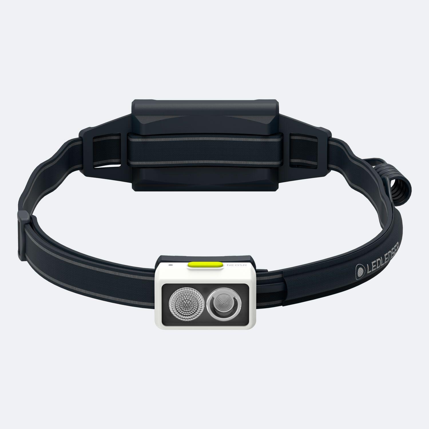 Ledlenser NEO5R Running Rechargable Head Torch (Lime / White) 2/6