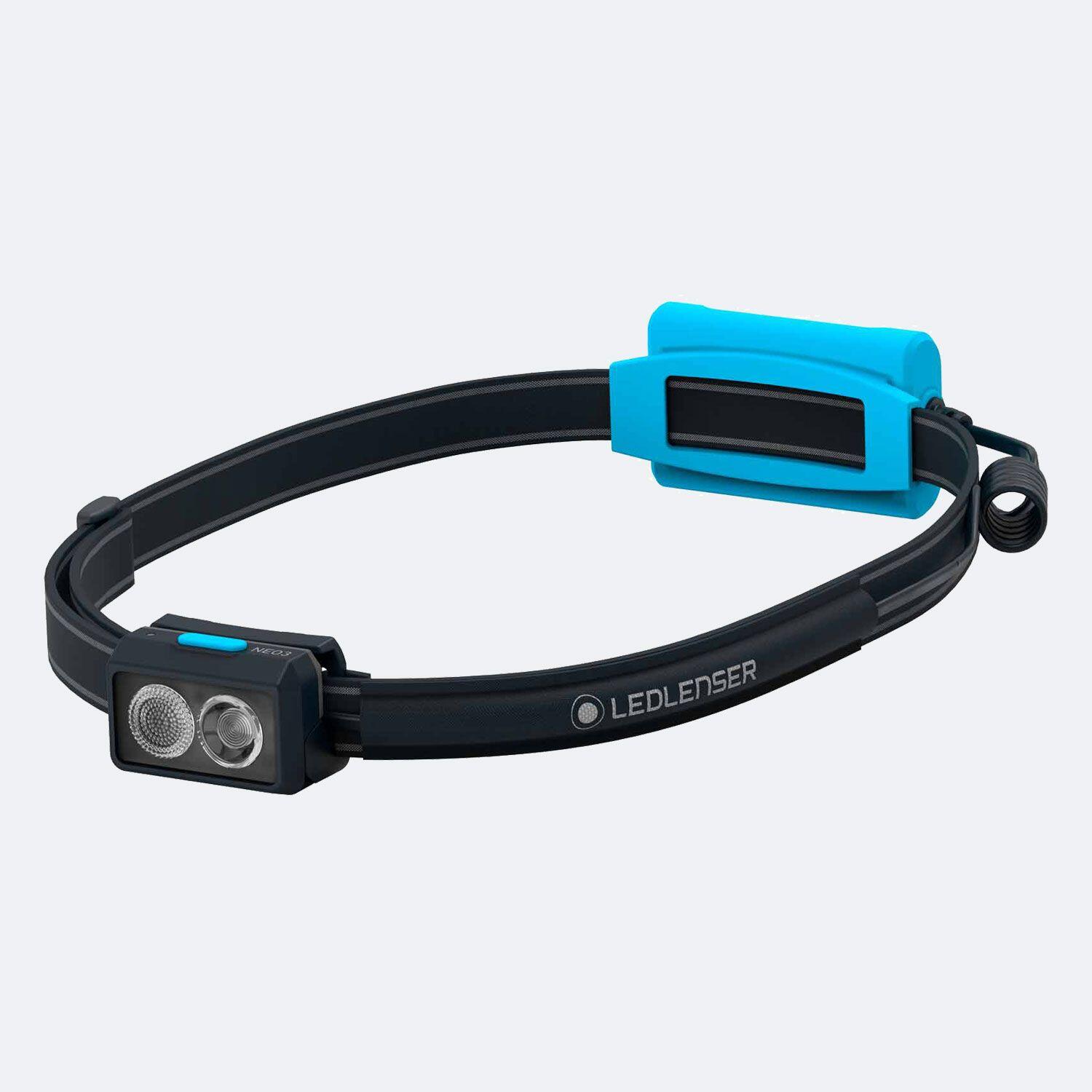 Ledlenser NEO3 Running Head Torch (Blue / Black) 1/6