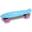 Skateboard de PVC (Cruiser) Infantil INDIGO 56,5 * 15 cm Azul Claro