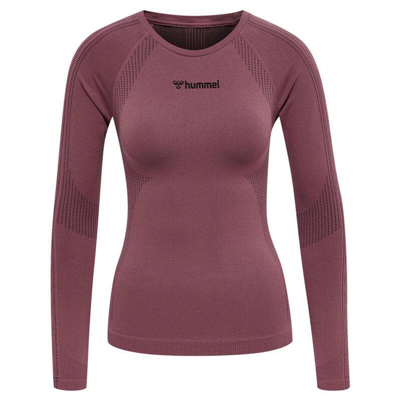 Hmlshaping Camiseta sin costuras L/S Camiseta manga larga Mujer