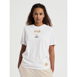 Instap T-Shirt Hmlhive Unisex Volwassene HUMMEL