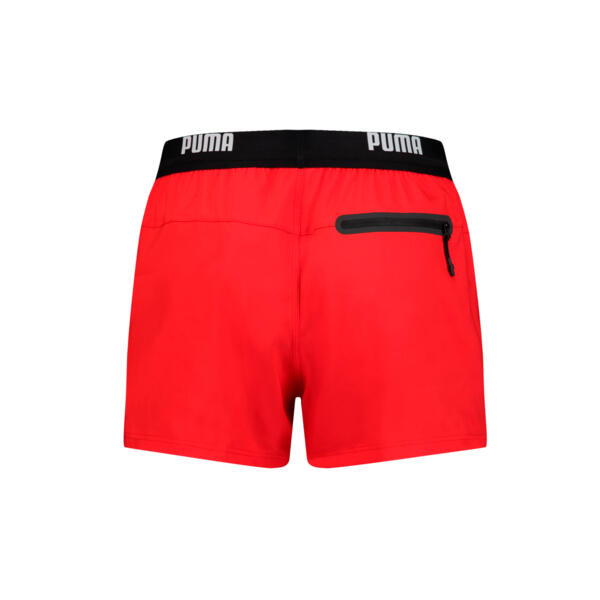 Short de Bain Homme - Rouge - Logo Short