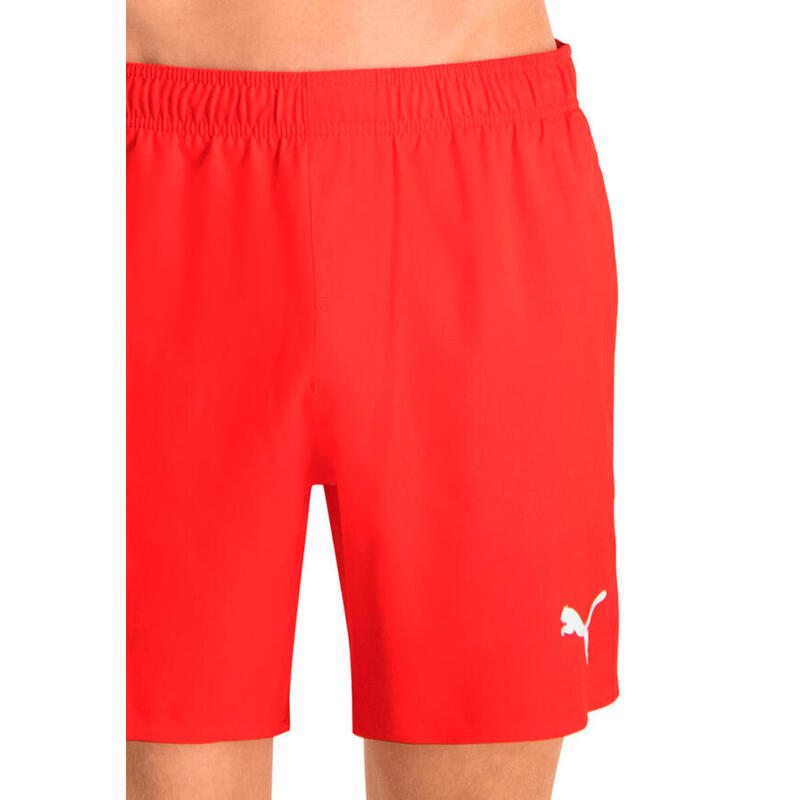 Short de Bain Homme - Rouge - Mid Shorts