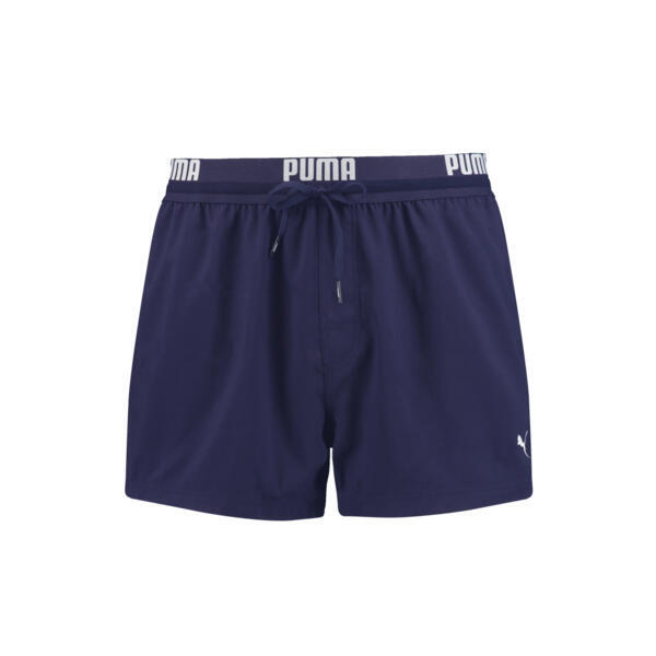 Short de Bain Homme - Marine - Logo Short